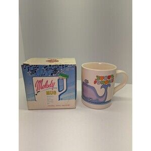Vintage Melody‎ Mug Sunny Funnies SingingOld McDonald Had a Farm Mug + Box Works